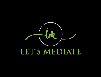 Lets Mediate logo design by johana