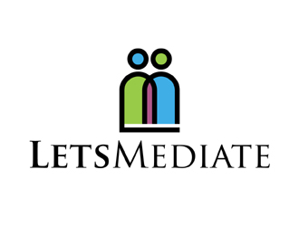 Lets Mediate logo design by MAXR