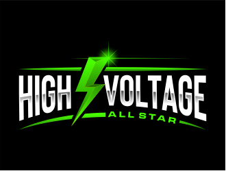 High Voltage All Star logo design by mutafailan