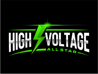 High Voltage All Star logo design by mutafailan