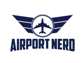 AirportNerd logo design by AamirKhan