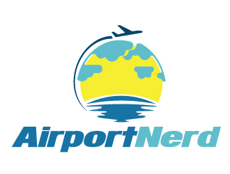 AirportNerd logo design by AamirKhan