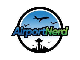 AirportNerd logo design by Erasedink