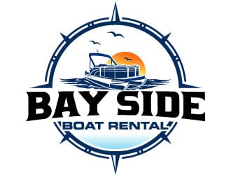 Bay Side Boat Rental  logo design by Suvendu