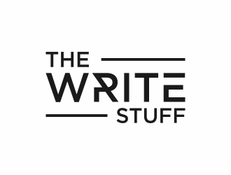 The Write Stuff logo design by y7ce