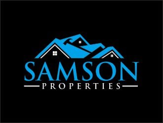 Samson Properties logo design by josephira