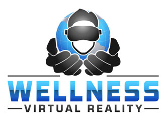 Wellness Virtual Reality  logo design by DreamLogoDesign