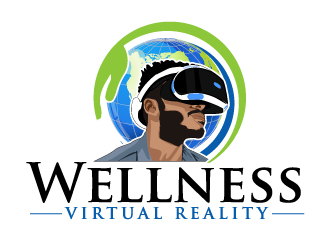 Wellness Virtual Reality  logo design by AamirKhan