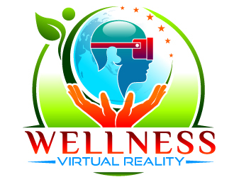 Wellness Virtual Reality  logo design by Suvendu