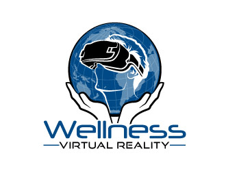 Wellness Virtual Reality  logo design by aRBy