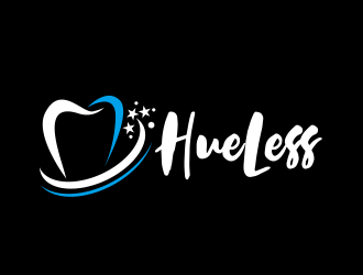 HueLess logo design by serprimero
