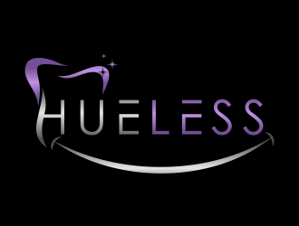 HueLess logo design by pel4ngi