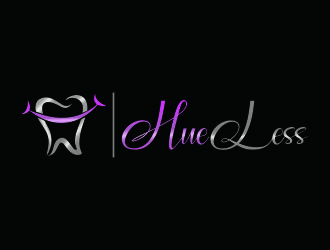 HueLess logo design by menanagan
