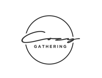 Cozy gathering  logo design by Eliben