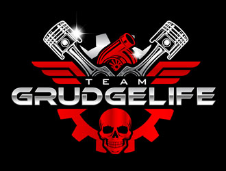 GrudgeLife Race Team logo design by DreamLogoDesign