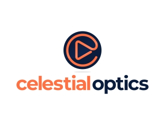Celestial Optics logo design by naldart