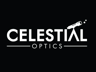 Celestial Optics logo design by gilkkj