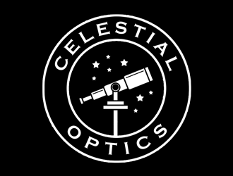 Celestial Optics logo design by kunejo