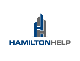 Hamilton Help logo design by mashoodpp