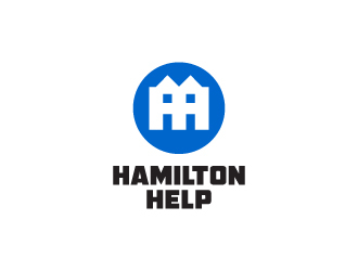 Hamilton Help logo design by Badnats
