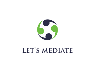 Lets Mediate logo design by oke2angconcept