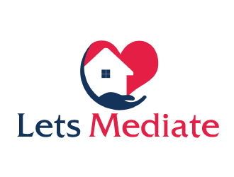 Lets Mediate logo design by AamirKhan