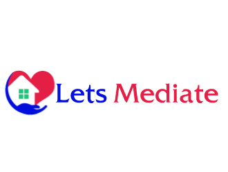 Lets Mediate logo design by AamirKhan
