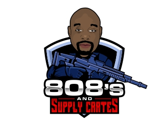 808s and Supply Crates logo design by rizuki