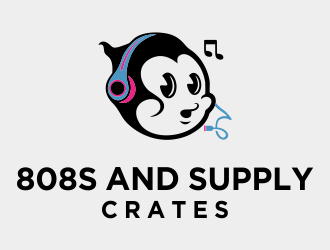 808s and Supply Crates logo design by azizah