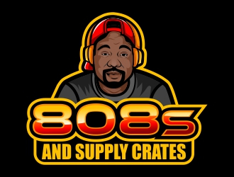 808s and Supply Crates logo design by MonkDesign