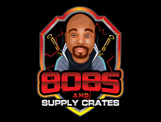 808s and Supply Crates logo design by Sandip