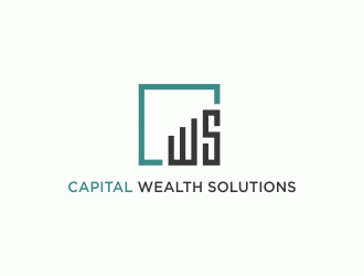 Capital Wealth Solutions logo design by SelaArt