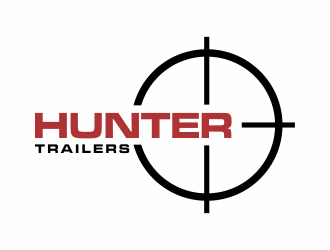 Hunter Trailers logo design by hopee