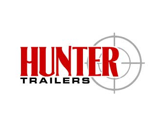 Hunter Trailers logo design by AamirKhan