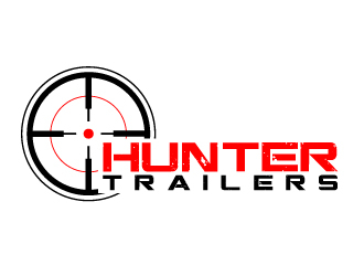 Hunter Trailers logo design by AamirKhan