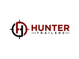 Hunter Trailers logo design by josephira