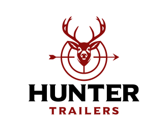 Hunter Trailers logo design by cikiyunn