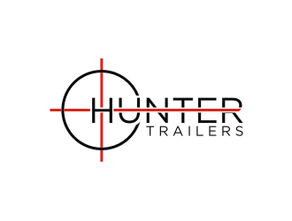 Hunter Trailers logo design by Sheilla