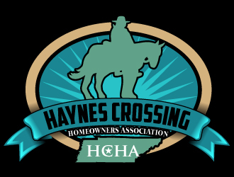 Haynes Crossing Homeowners Association logo design by Suvendu