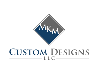 MKM Custom Designs LLC logo design by puthreeone