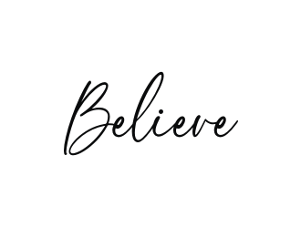 BELIEVE logo design by ora_creative