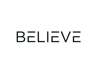 BELIEVE logo design by nurul_rizkon