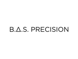 B.A.S. Precision logo design by sabyan