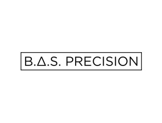 B.A.S. Precision logo design by sabyan