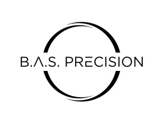 B.A.S. Precision logo design by sabyan