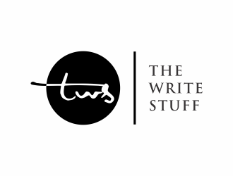 The Write Stuff logo design by christabel