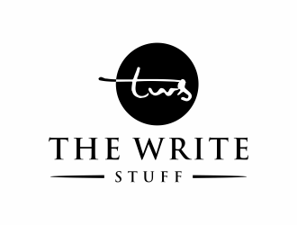 The Write Stuff logo design by christabel