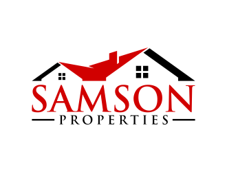 Samson Properties logo design by maseru