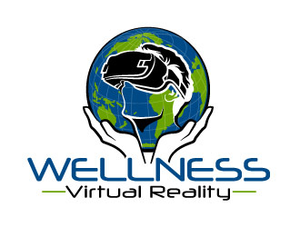 Wellness Virtual Reality  logo design by aRBy