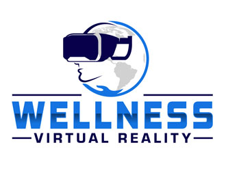 Wellness Virtual Reality  logo design by DreamLogoDesign